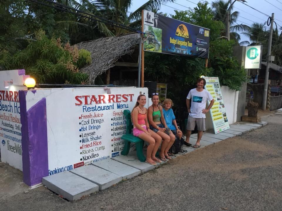 Star Rest Beach Hotel Baie d'Arugam Extérieur photo